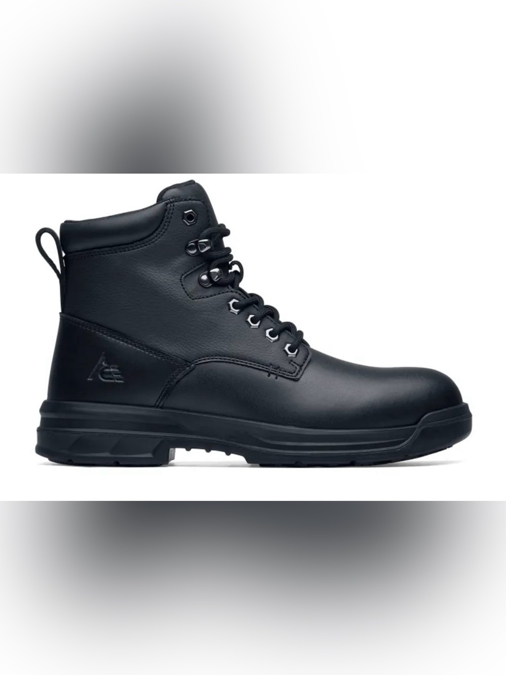 Shoes For Crews Men's Black Lace-Up Work Boot Size 12 - Picture 2 of 16